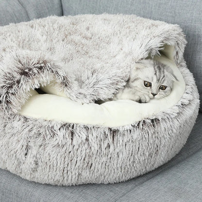 Plush Cat House Sofa