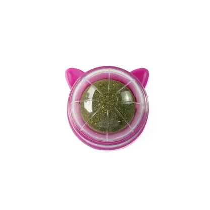 Catnip Cat Wall Stick-on Ball